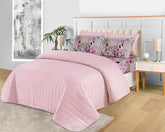 LUXURY QUILTED COMFORTER SET - 6PC